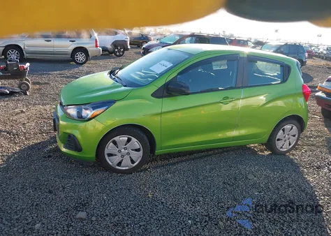 2016 Chevrolet Spark Ls Cvt from USA, damaged, VIN KL8CB6SA9GC607693